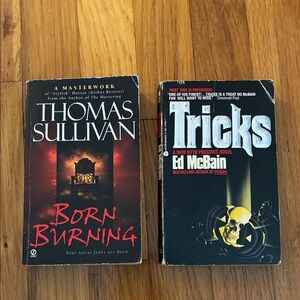 Born Burning and Tricks Paperback Books